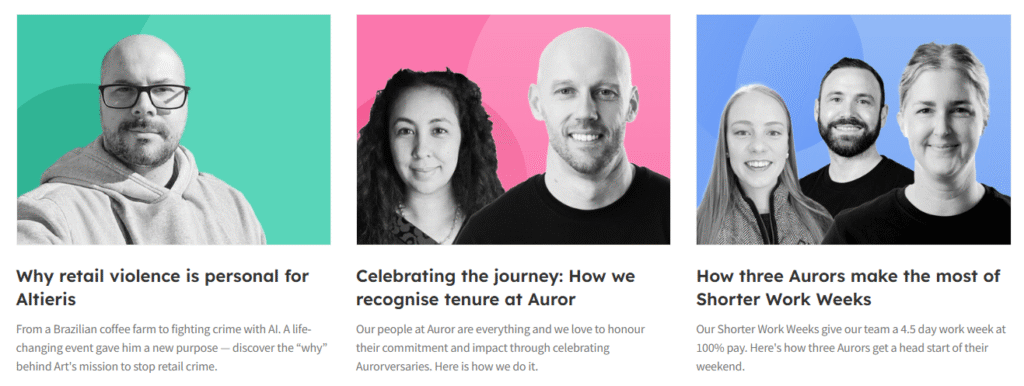 Auror employees preview