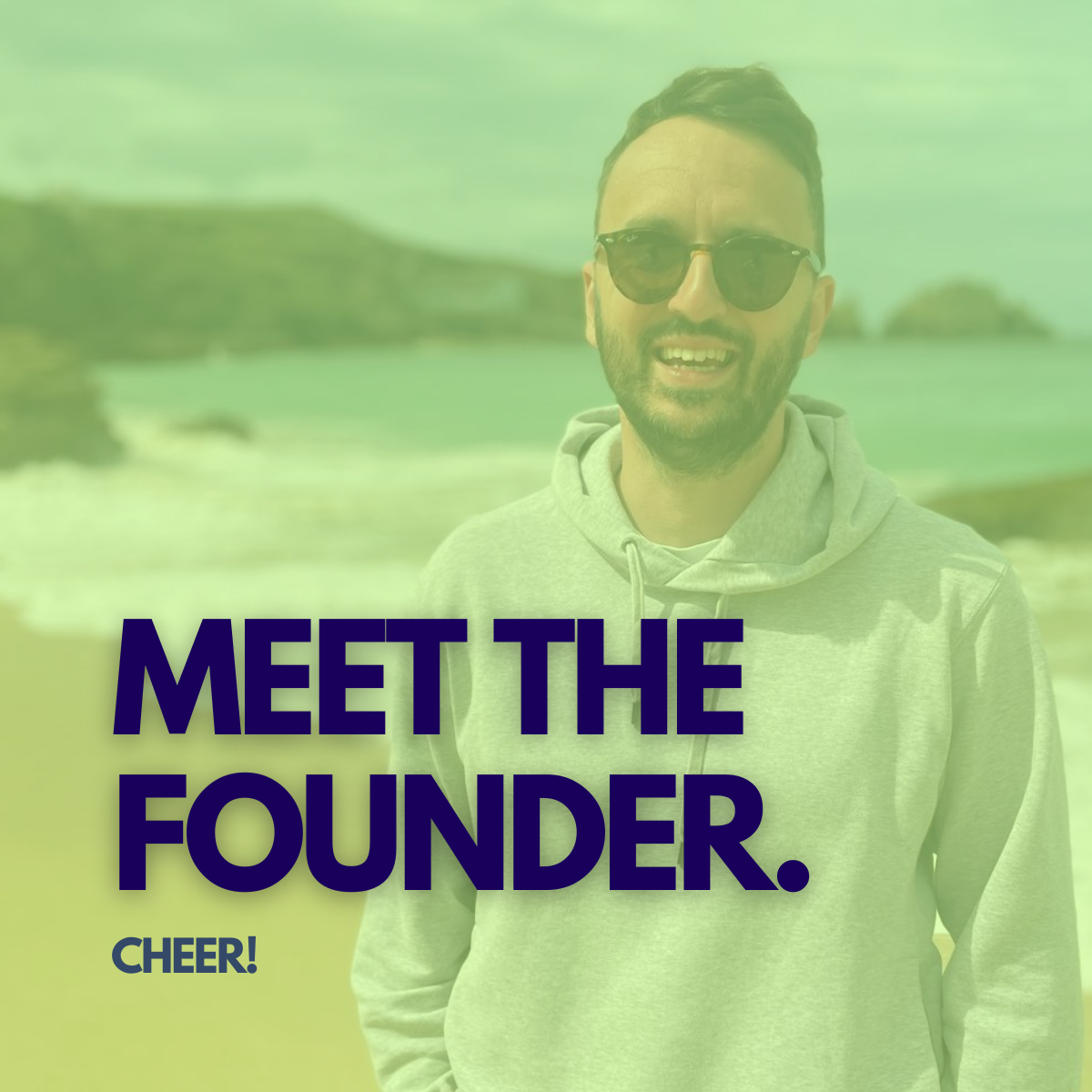 Meet Joe, Founder of CHEER!