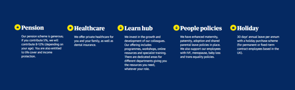 The Guardian Benefits - across the EVP