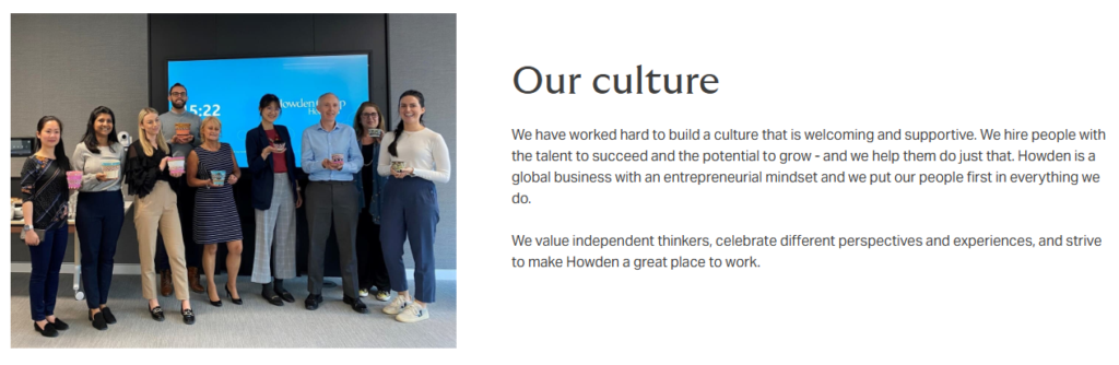 howden culture